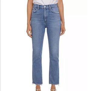 Wilder Straight Ankle Jeans in Cascadia